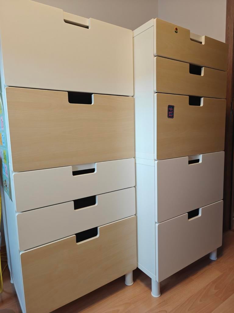 IKEA STUVA, Ophalen, 5 laden of meer, 100 tot 150 cm, 50 tot 100 cm