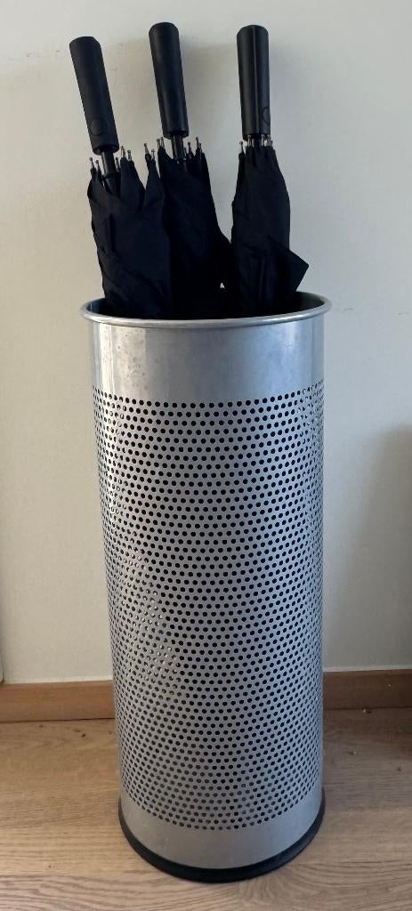 Paraplubak inox, Huis en Inrichting, Woonaccessoires | Paraplubakken, Ophalen, Gebruikt, RVS