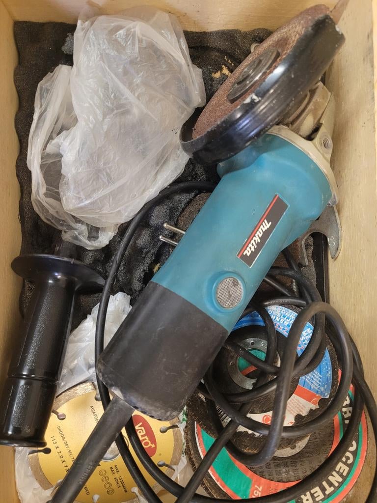 Meuleuse Makita dia 115mm, Bricolage & Construction, Enlèvement