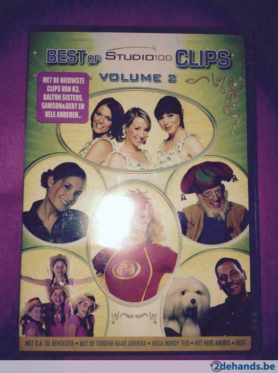 Dvd best of studio 100 clips volume 2, Cd's en Dvd's, Ophalen of Verzenden, Film