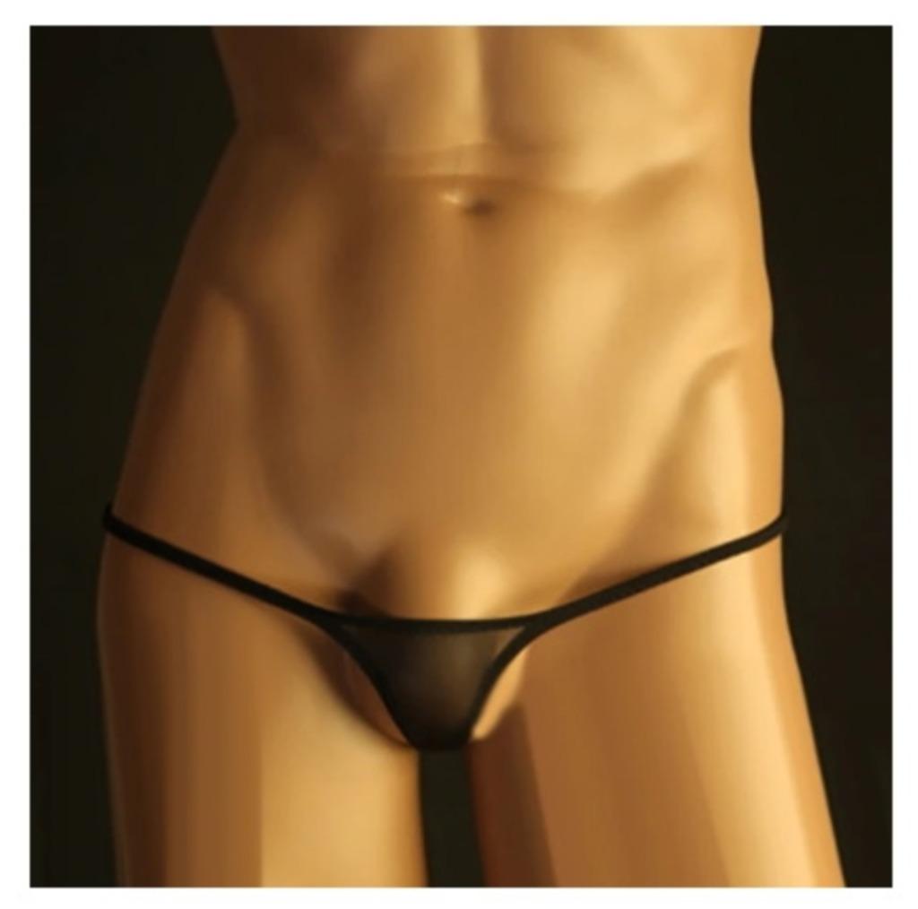 Mini String Super Sexy L (Noir), Enlèvement ou Envoi, Noir, Autres types