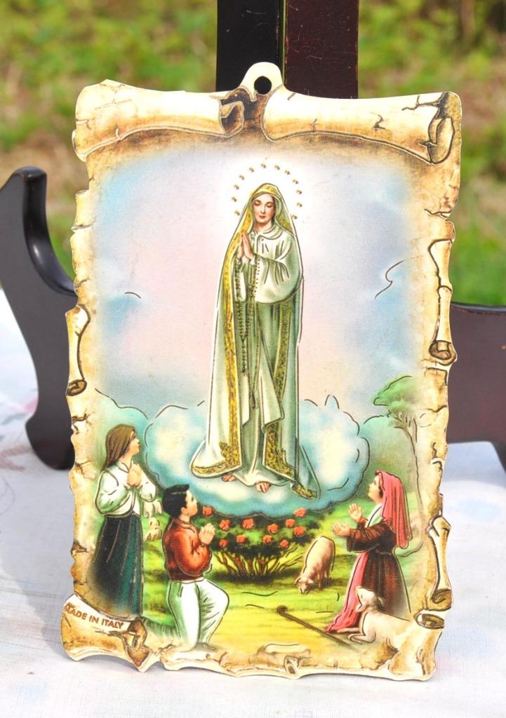 petit cadre plaque mural ascension de la vierge, Enlèvement ou Envoi