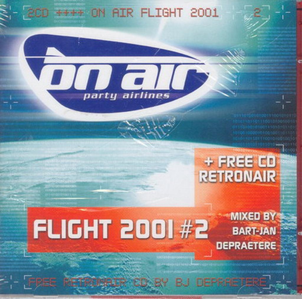 2CD * ON AIR Party Airlines - Flight 2001-2, Cd's en Dvd's, Cd's | Dance en House, Ophalen of Verzenden, Zo goed als nieuw