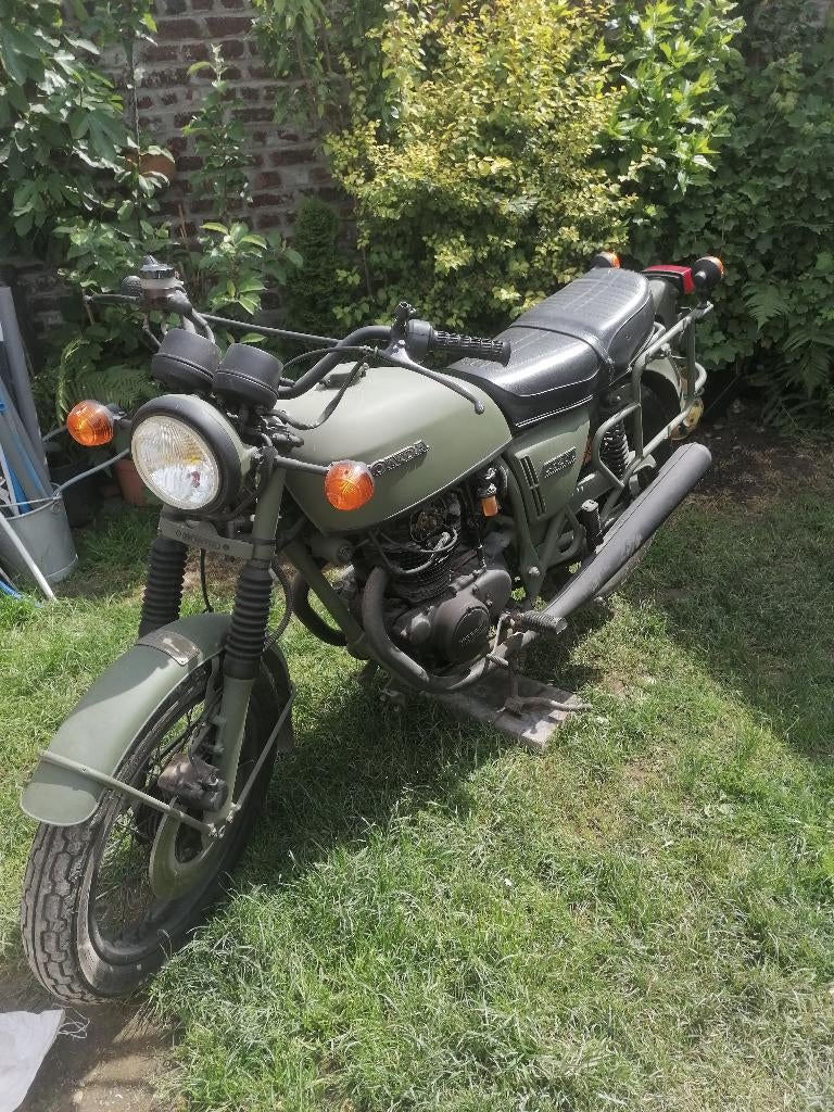 motorfiets Honda 250 rare 1978 army, 250 cc, 2 cilinders, Particulier, Toermotor