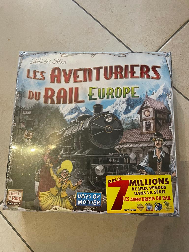 Aventuriers Du rail Europe, Hobby & Loisirs créatifs, Jeux de société | Jeux de plateau, Enlèvement, Neuf