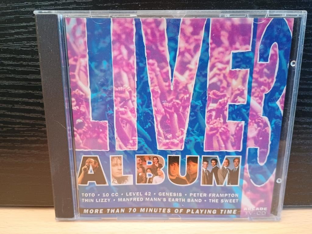 CD " LIVE ALBUM 3", Ophalen of Verzenden, Zo goed als nieuw, Pop