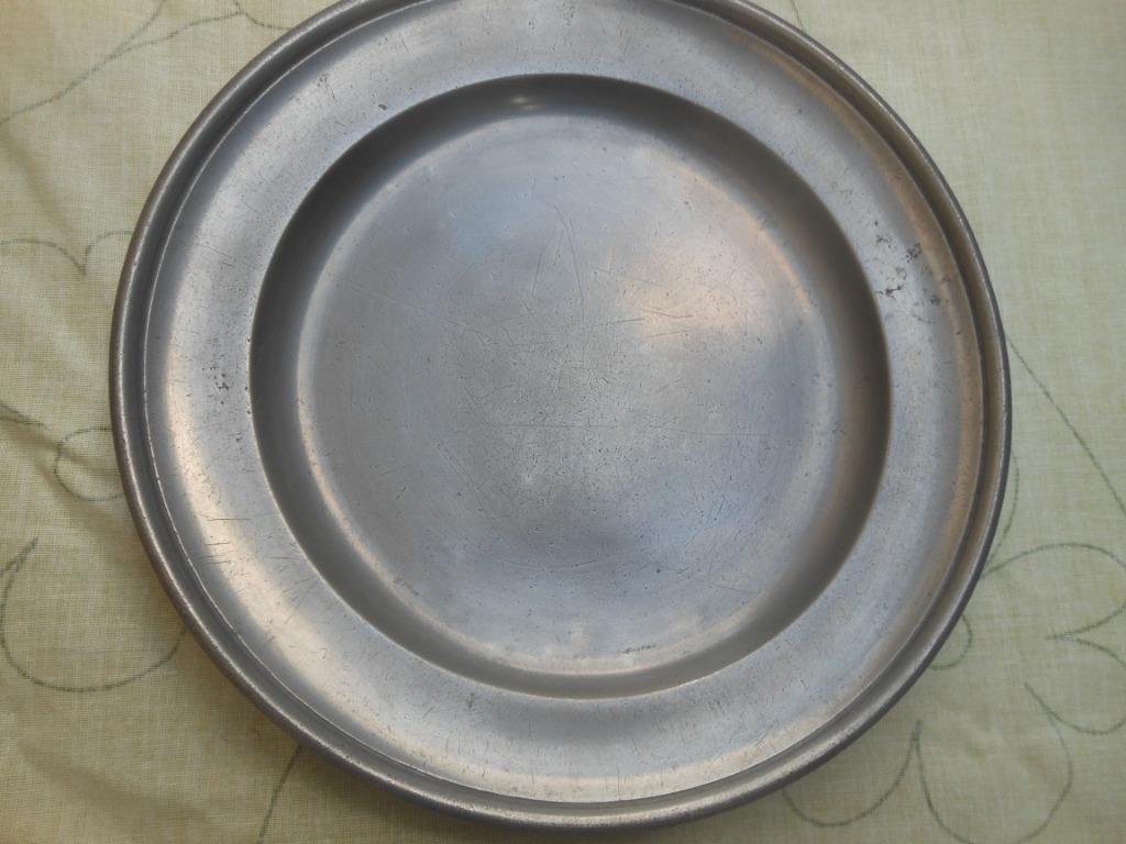 Oude tinnen eetservies, Ophalen