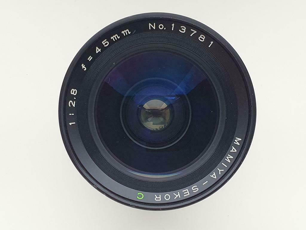 Objectif Mamiya(645) Sekor C 45mm/2.8, Enlèvement ou Envoi, Comme neuf, Objectif grand angle
