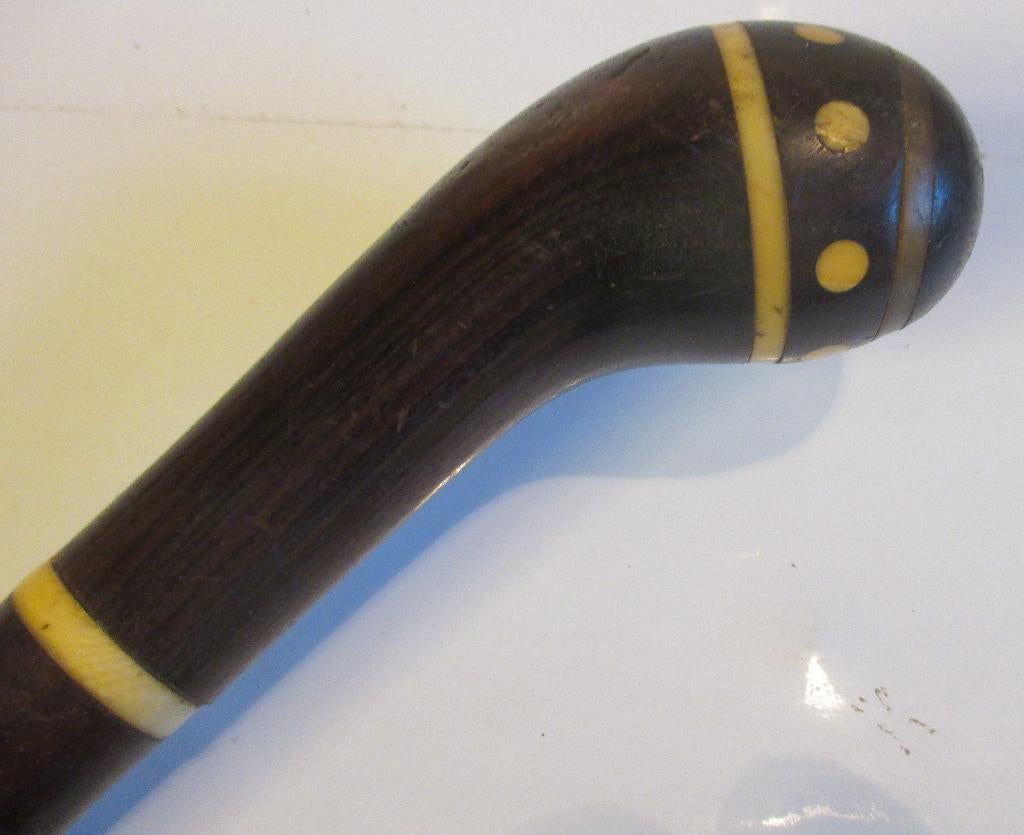antieke wandelstok met handvat golfstick  ws9, Verzenden
