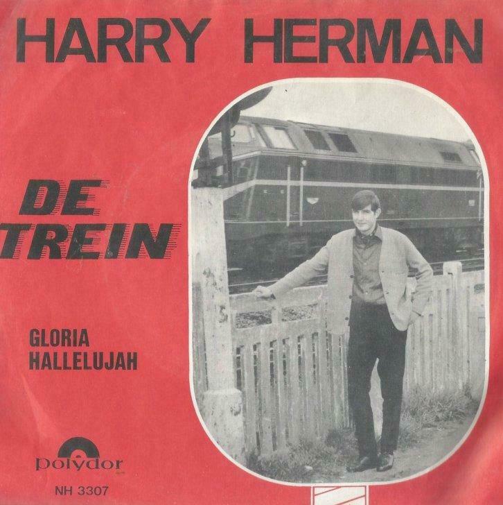 Harry Herman – De trein / Gloria Hallelujah - Single, Cd's en Dvd's, Vinyl | Nederlandstalig, Gebruikt, Ophalen of Verzenden