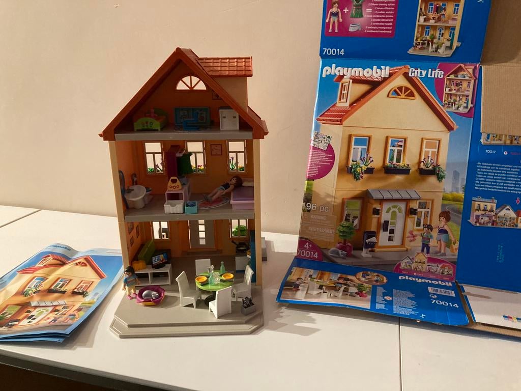 Playmobil woonhuis, Kinderen en Baby's, Speelgoed | Playmobil, Ophalen, Zo goed als nieuw