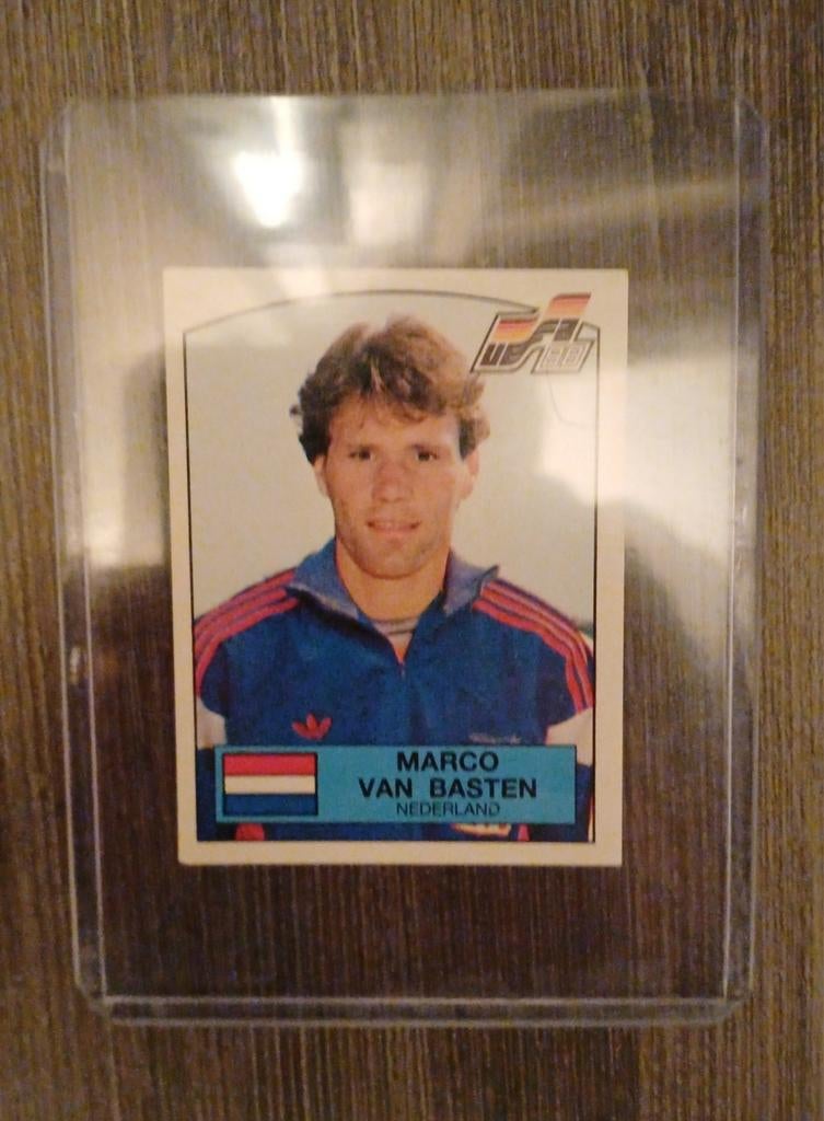 Panini Euro 88 Van Basten Nr. 230 Bingol version, Ophalen of Verzenden