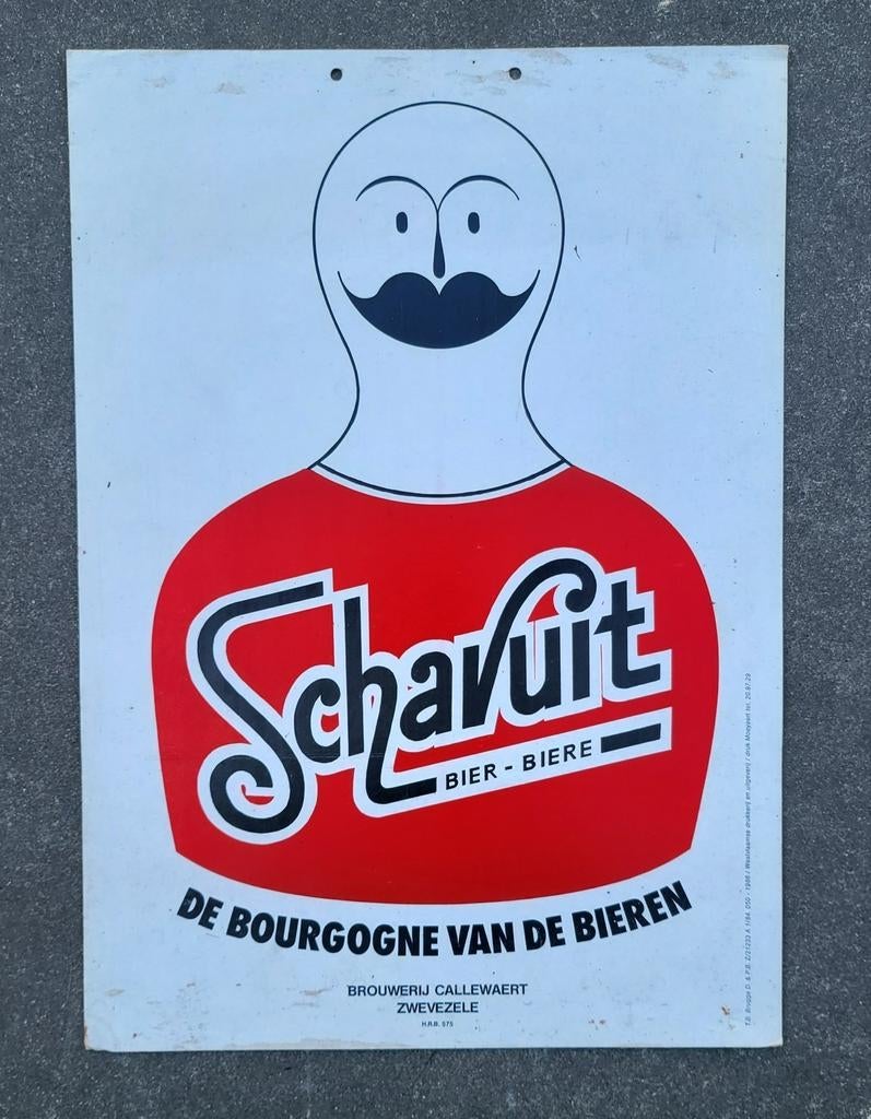 Panneau publicitaire Schavuit Callewaert, Enlèvement ou Envoi, Comme neuf