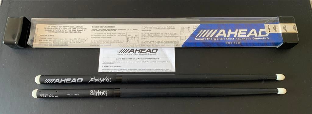 Baguettes de batterie originales AHEAD Joey Jordison, éditio, Musique & Instruments, Enlèvement ou Envoi, Comme neuf, Autres marques