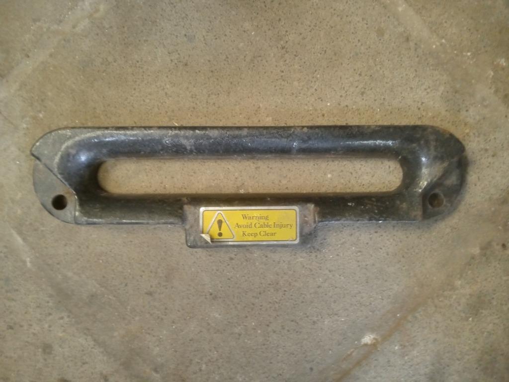 Kabelgeleider voor 4x4-lier - All terrain, Ophalen of Verzenden, Gebruikt, Oldtimer onderdelen