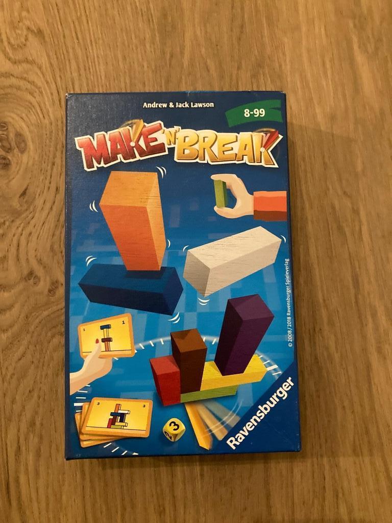 Make ‘n break, Hobby en Vrije tijd, Gebruikt, Drie of vier spelers, Reisspel, RAVENSBURGER