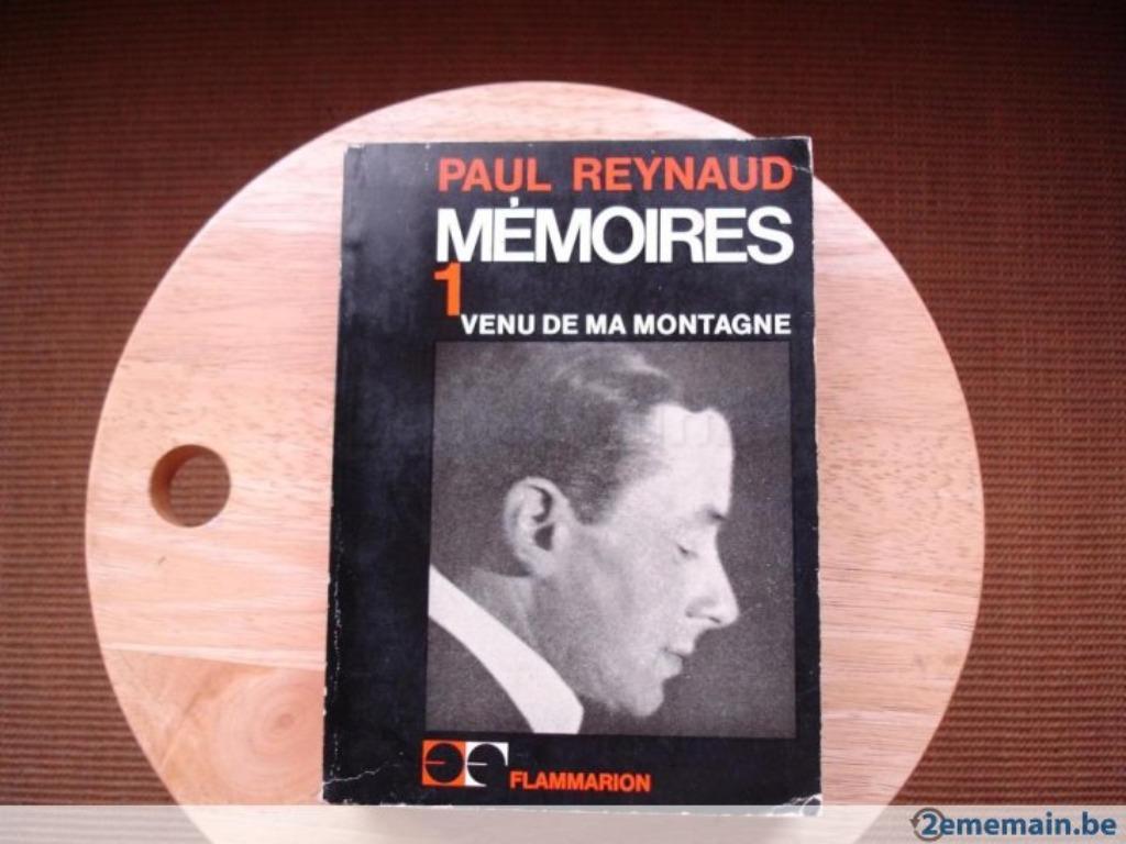 Memoires, Paul Reynaud, Ophalen, Gelezen