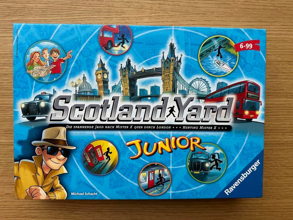 Scotland Yard Junior, Ophalen, Nieuw