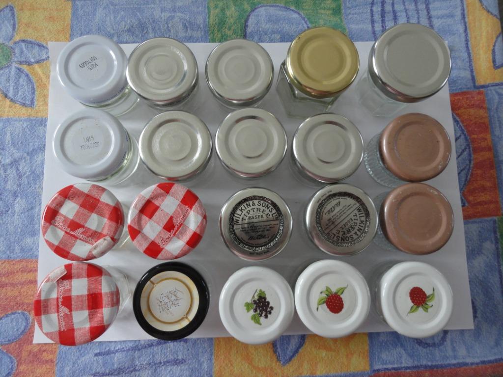 Petits bocaux à confiture, Maison & Meubles, Cuisine | Ustensiles de cuisine, Enlèvement ou Envoi, Utilisé