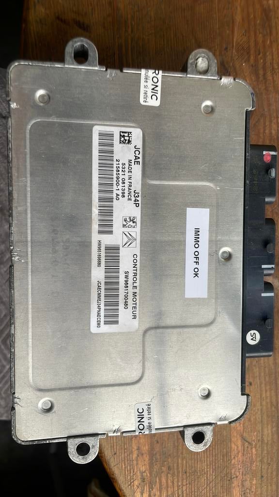Calculateur Peugeot Citoren Immo Off, Enlèvement ou Envoi, Peugeot