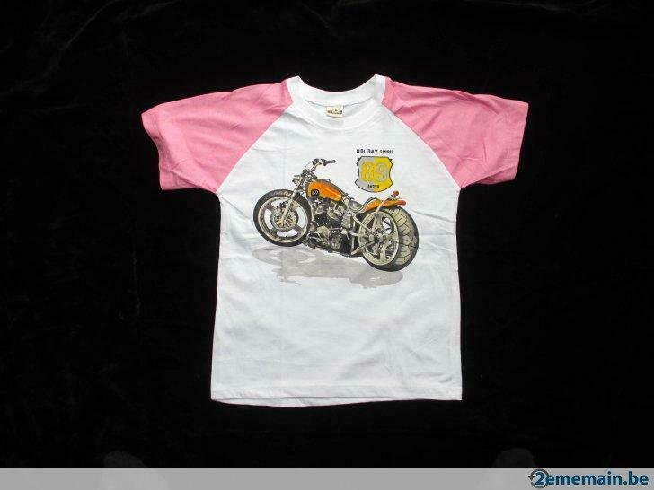 Tshirt Harley enfant F6, Enlèvement ou Envoi, Utilisé, Chemise ou À manches longues