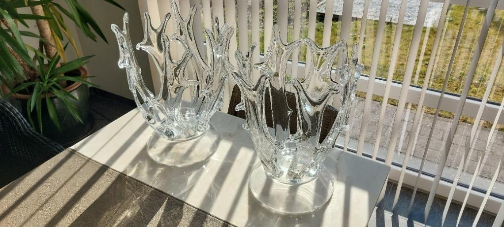 Bougeoir en verre design, Enlèvement