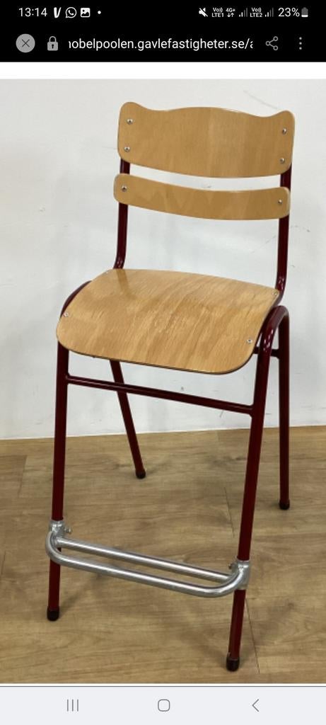 Deens design retro barstoel, Ophalen