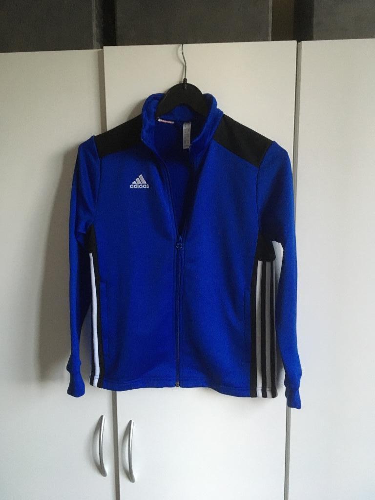 Adidas trui met rits 11-12 jaar, Kinderen en Baby's, Kinderkleding | Maat 152, Ophalen, Adidas, Gebruikt, Jongen of Meisje