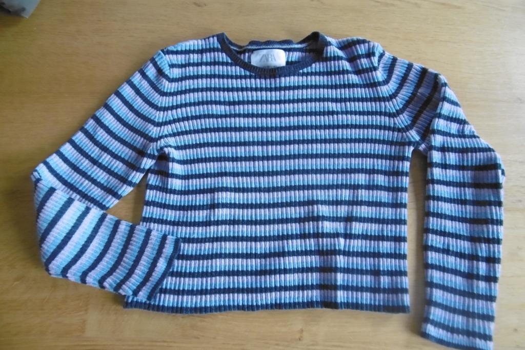 winter trui met streep, meisjes, maat 152. Zara, Ophalen of Verzenden, Zara Girls