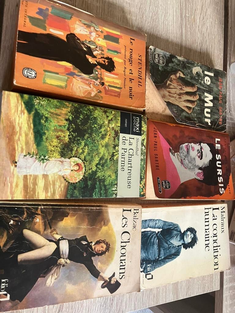 Sartre Malraux Stendhal Balzac, Enlèvement ou Envoi, Utilisé