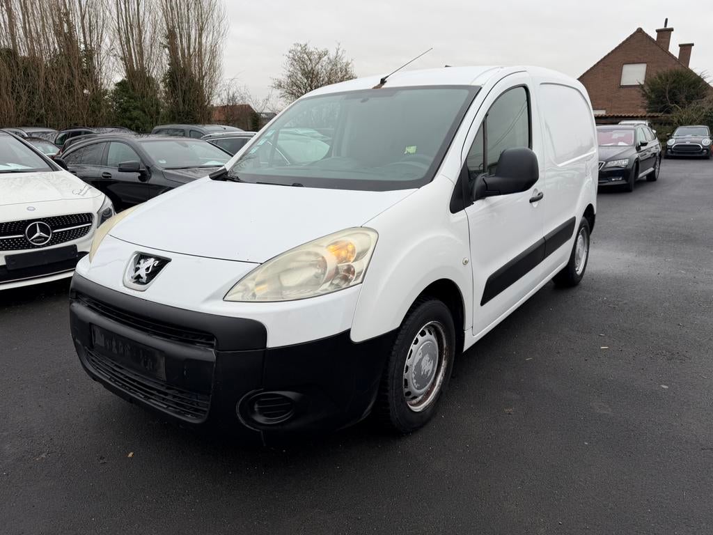Peugoet partner 1.6 diesel EU5, Auto's, Euro 5, Stof, 4 cilinders, Wit