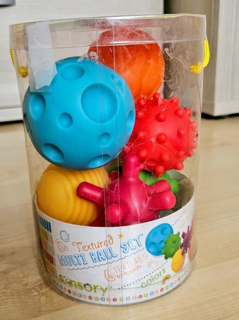 Sensory multi bal set (6 ballen), Kinderen en Baby's, Ophalen, Zo goed als nieuw, Overige typen