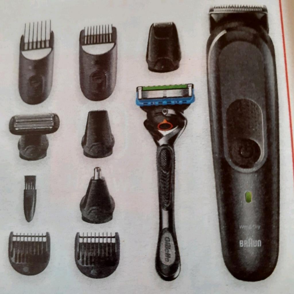 Braun 10 in 1, Ophalen of Verzenden, Zo goed als nieuw, Scheren en Epileren