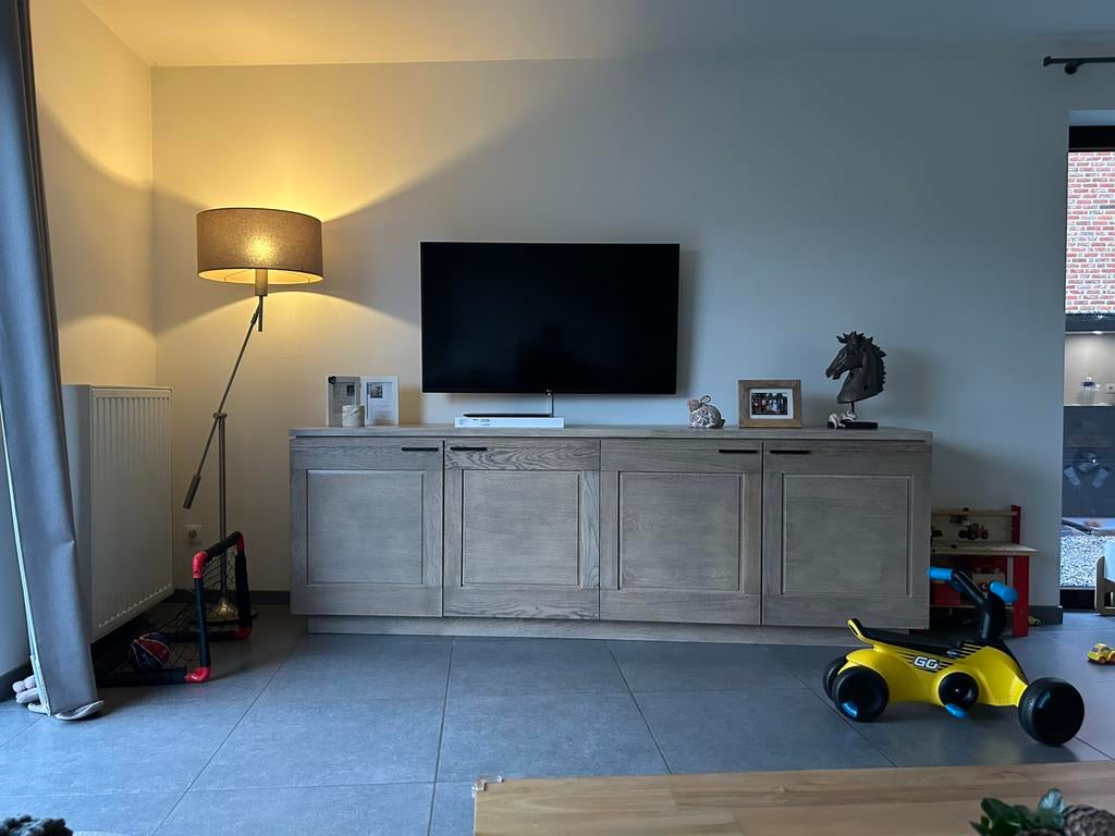 Kwaliteit woonkamer set van eikenhout, Immo