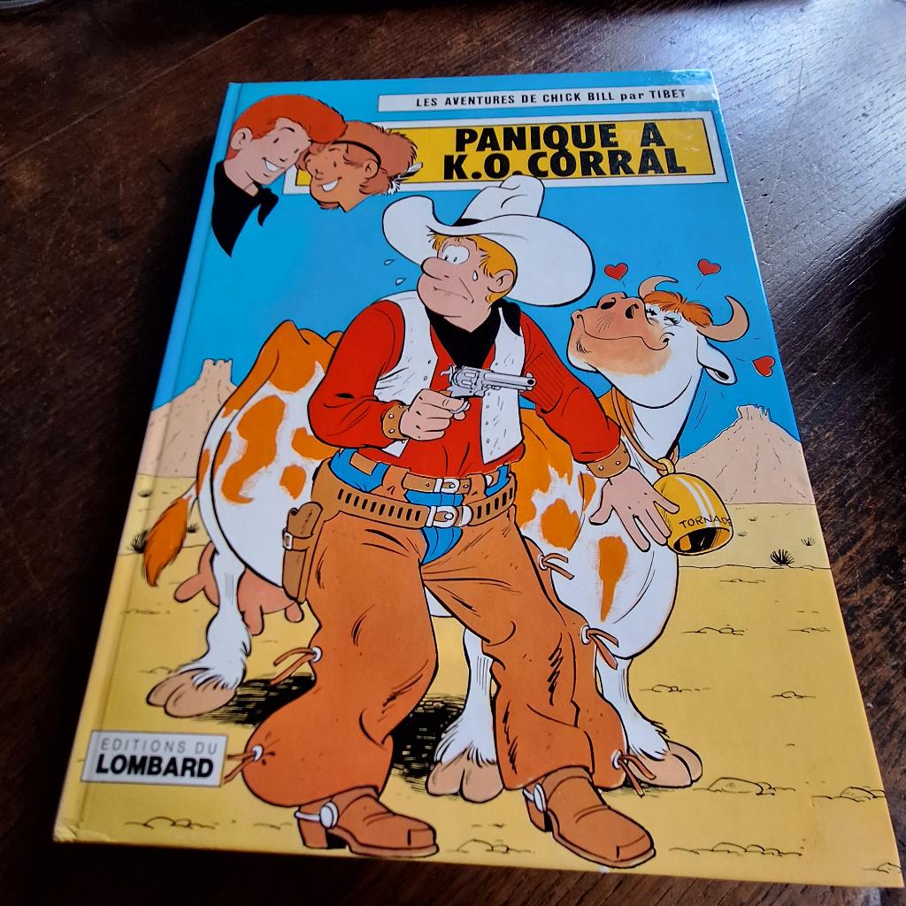 chick bill panique à ok corral tibet, Livres, Tibet, Une BD, Utilisé, Envoi