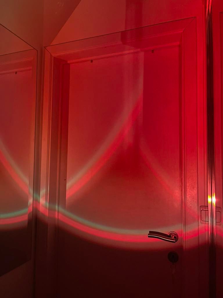 Lampe - Lampe de projection - Avec port USB - Multicolore, Enlèvement, Neuf