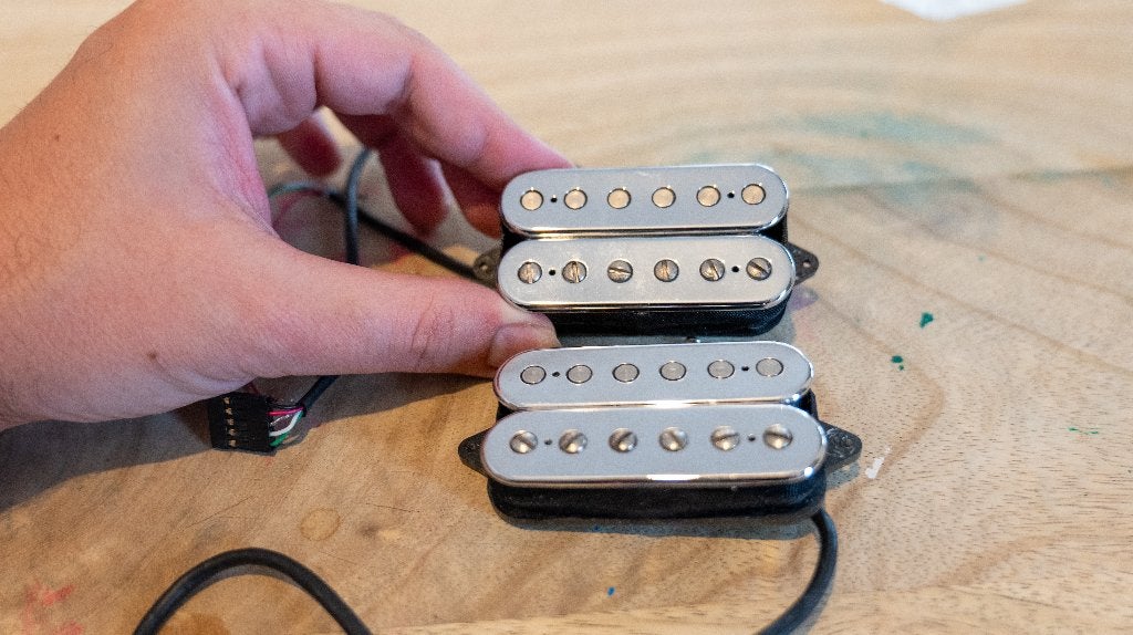 Jackson Rob Caggiano Signature DiMarzio Set – Neck & Bridge, Muziek en Instrumenten, Ophalen, Zo goed als nieuw, Elektrische gitaar