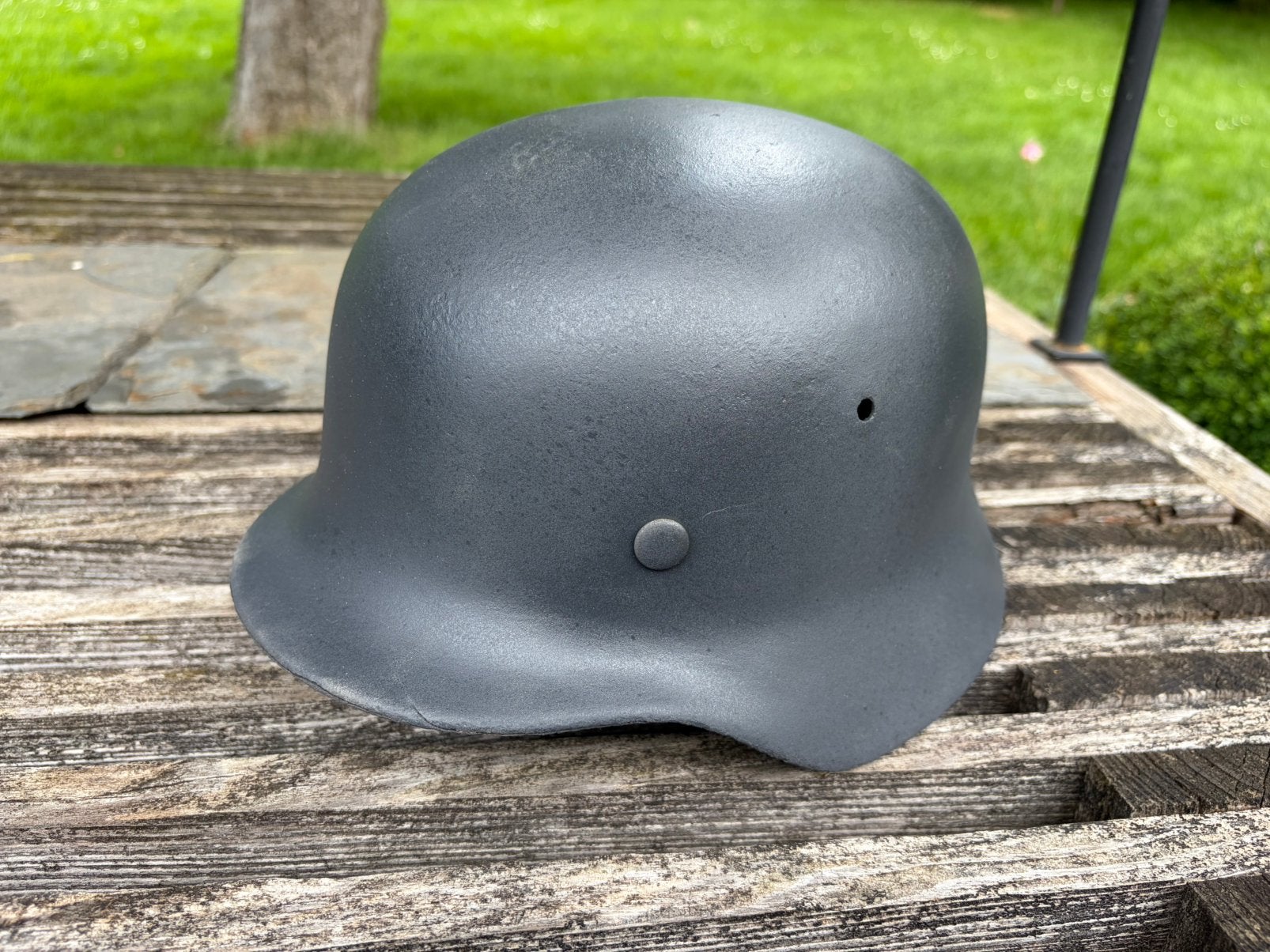 Duitse M40 Luftwaffe-helm, Verzamelen, Militaria | Tweede Wereldoorlog, Ophalen of Verzenden, Luchtmacht, Helm of Baret