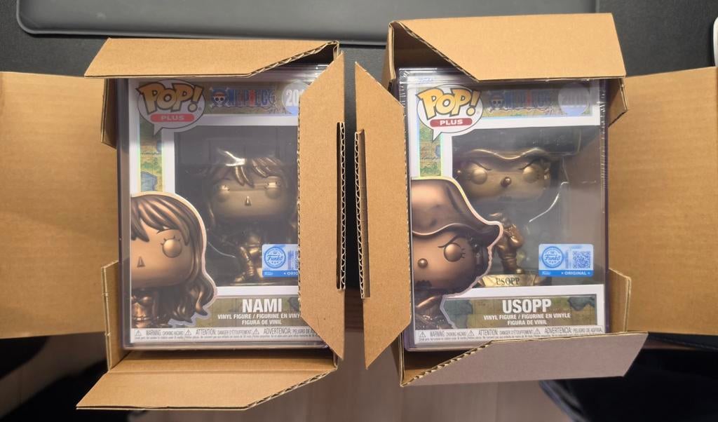 Funko Pop One Piece 25e verjaardag, Ophalen