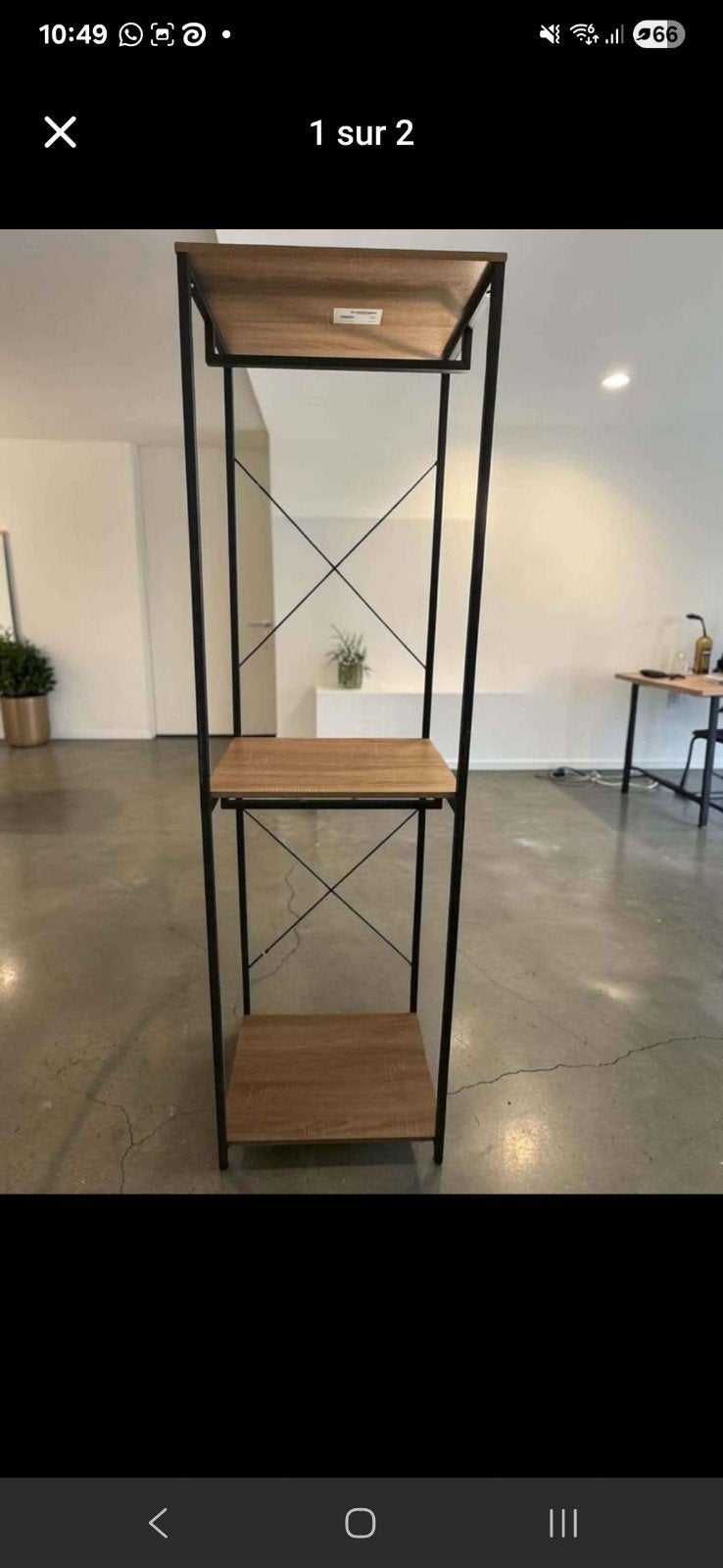 Double penderie, Enlèvement