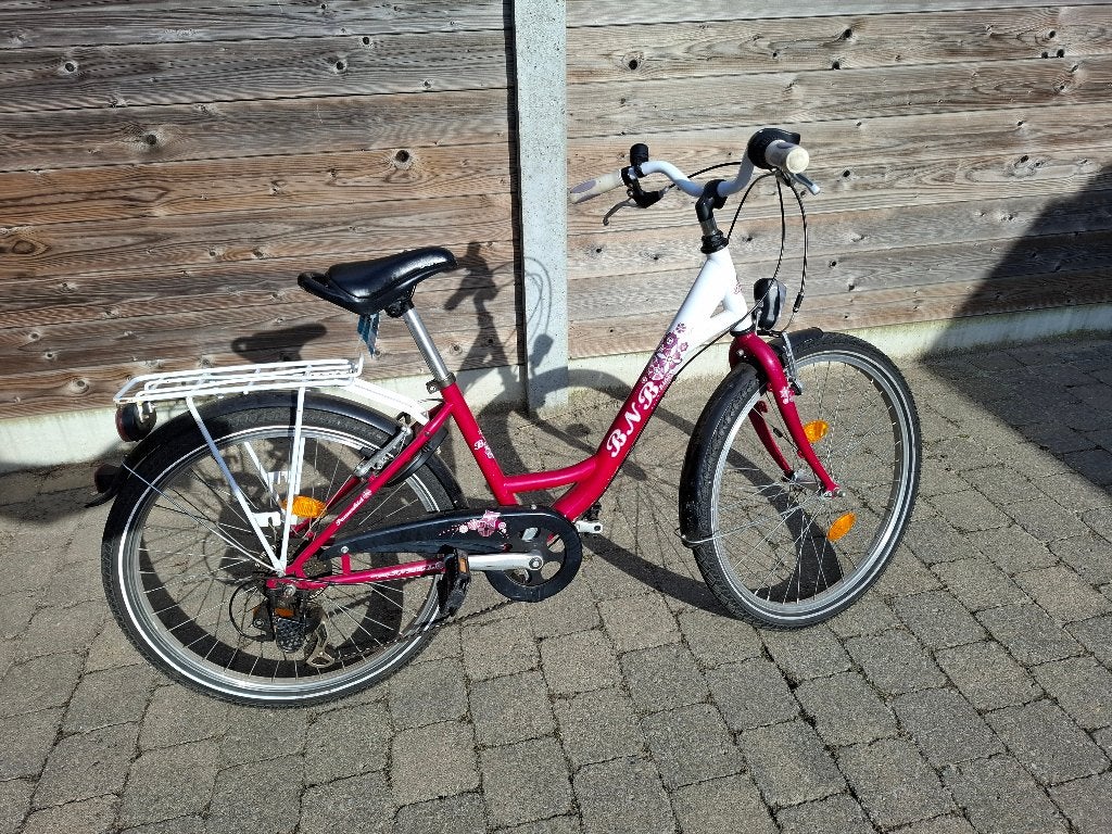 meisjesfiets 24 inch, Vélos & Vélomoteurs, Vélos | Filles, Enlèvement, BNB Bike, Frein sur jante, 24 pouces