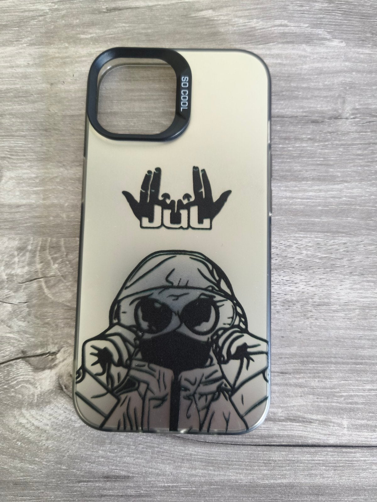coque iphone 15 " JUL ", Télécoms, Téléphonie mobile | Housses, Coques & Façades | Apple iPhone, Enlèvement, Comme neuf, IPhone 15