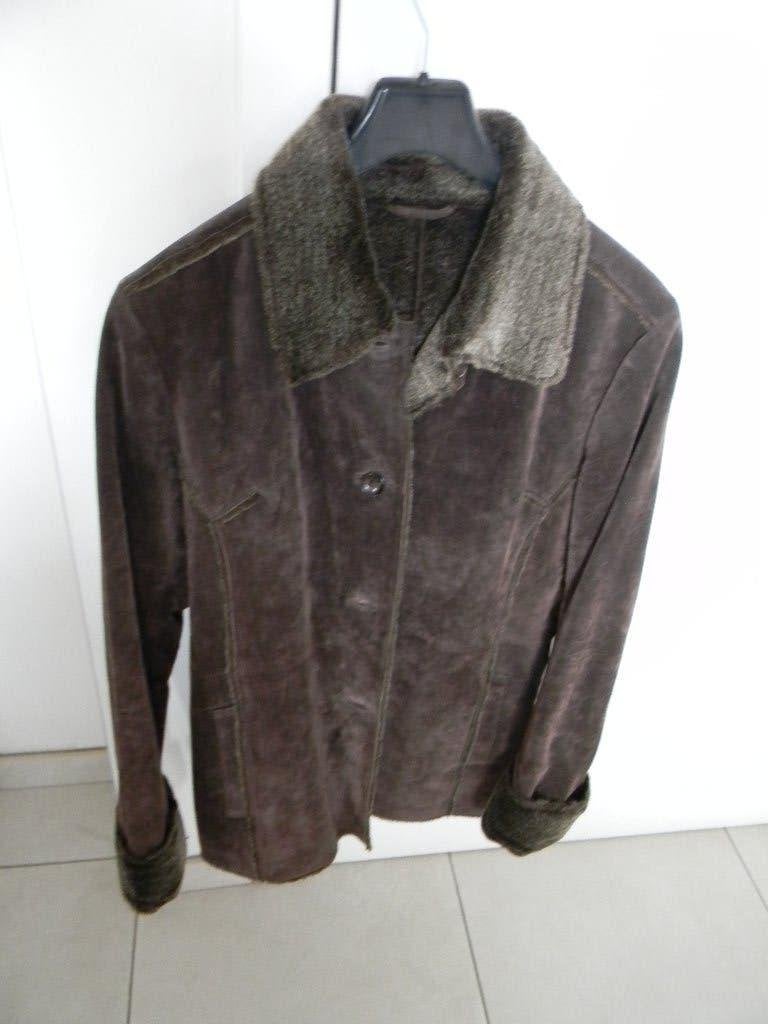 Echt leren jas splinternieuw, Kleding | Dames, Ophalen, Nieuw, Maat 42/44 (L), Bruin