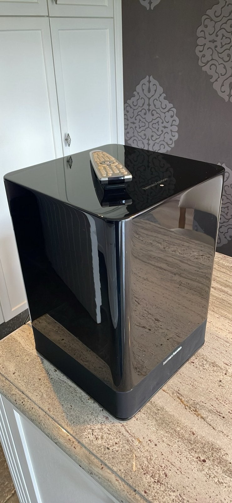 Harman kardon subwoofer, TV, Hi-fi & Vidéo, Enlèvement, Utilisé, Subwoofer, Autres marques