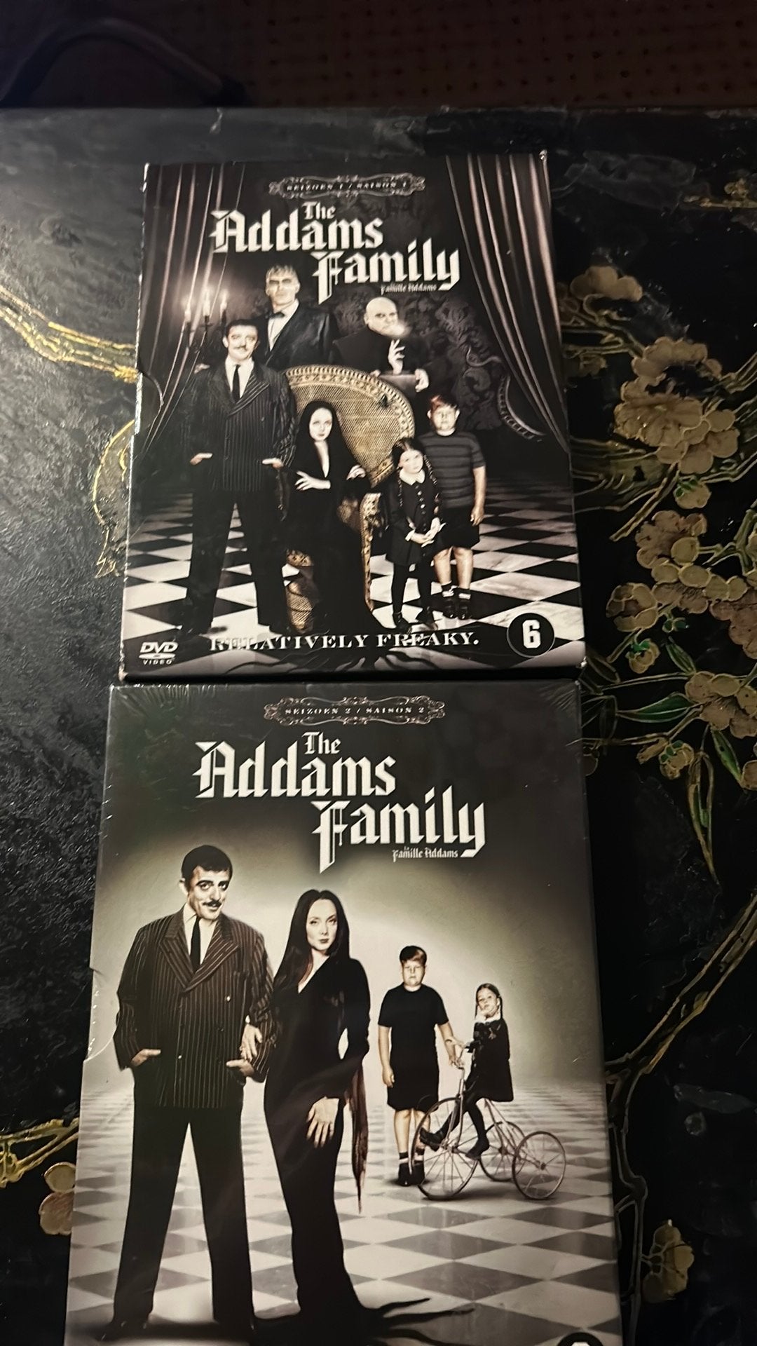 The Addams Family Seizoen 1-2, Cd's en Dvd's, Ophalen of Verzenden, Zo goed als nieuw, Seizoen 1