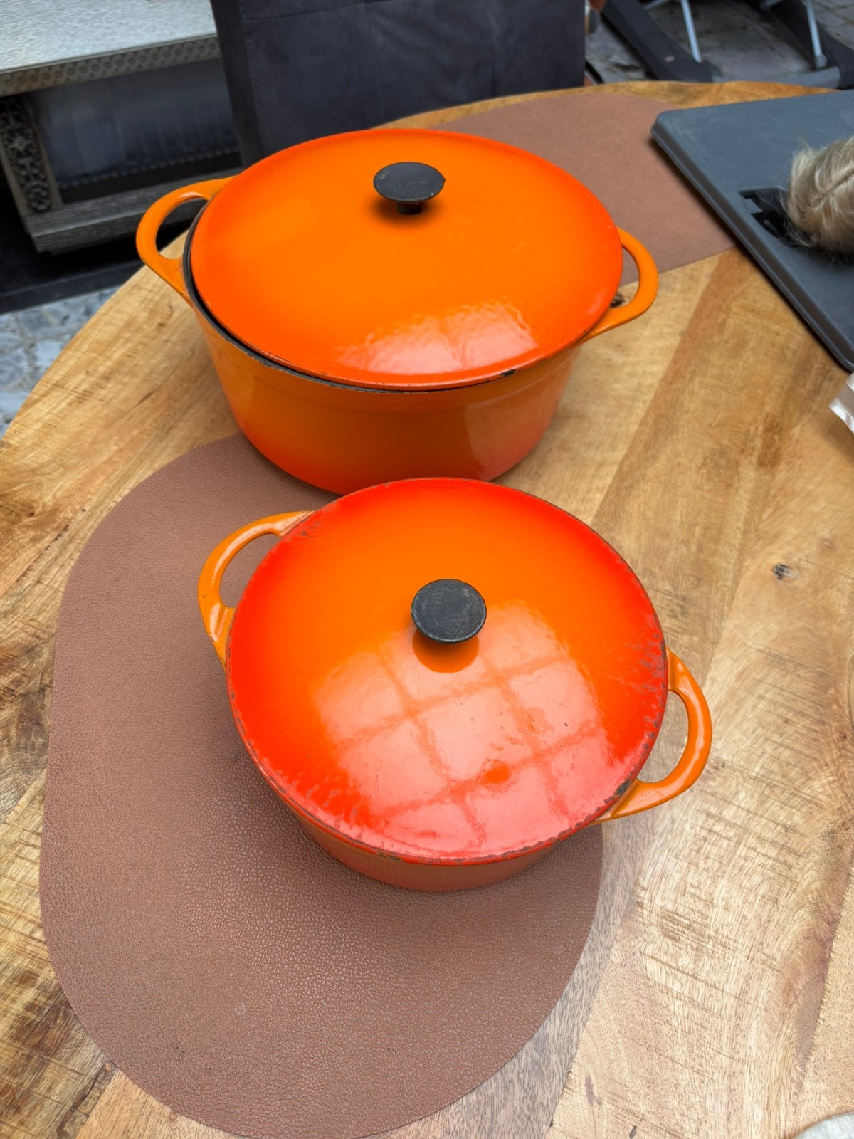Emailen kookpotten, Ophalen, Zo goed als nieuw