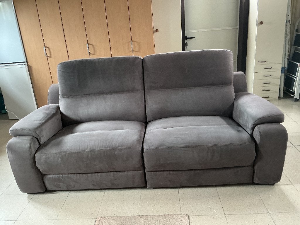 3-zit zetel relax, 200 à 250 cm, Banc droit, Enlèvement, Utilisé