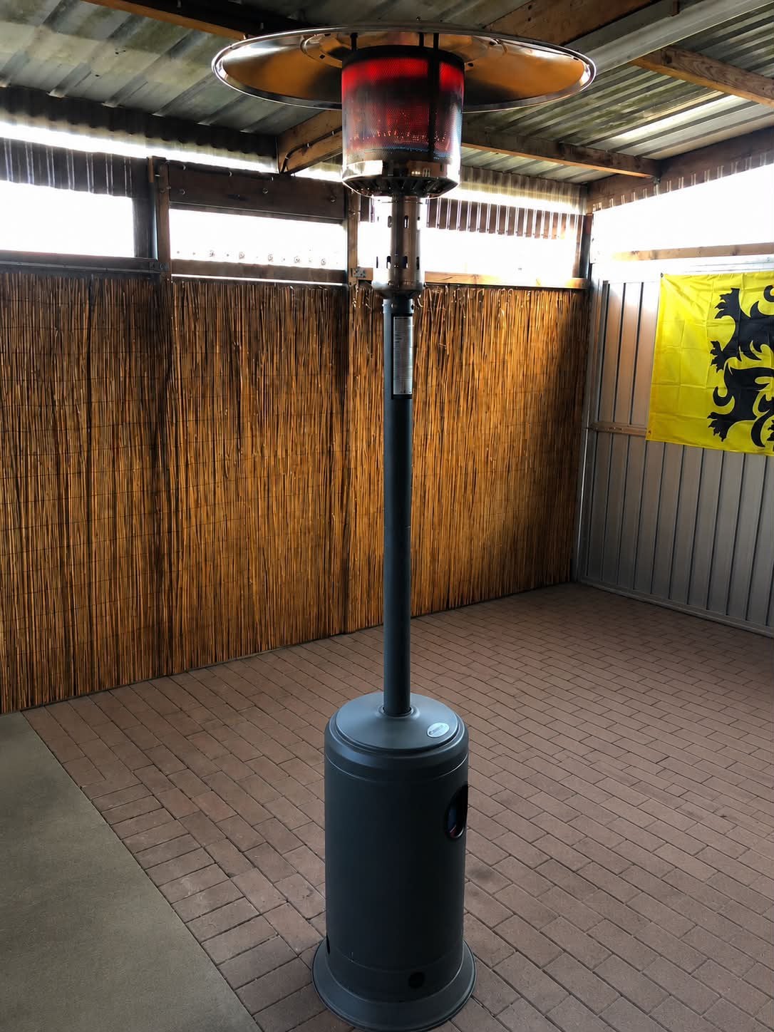 terrasverwarmer, Tuin en Terras, Ophalen, Zo goed als nieuw, Gas