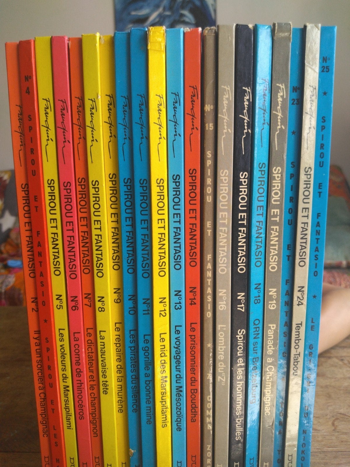 BD Spirou et Fantasio, Livres, Enlèvement
