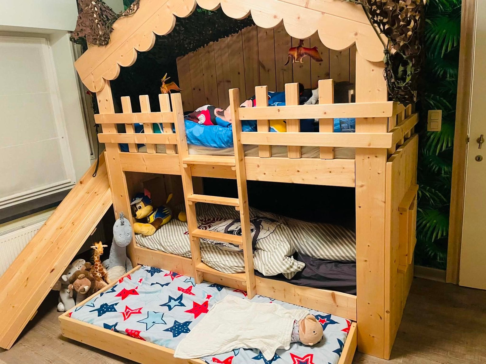 Boomhut bed, Ophalen, Zo goed als nieuw